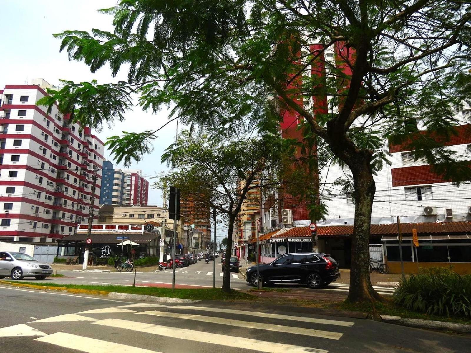 113 Canto Do Forte - 1Dorm - 200 M Da Praia E 20M Dos Bares E Restaurantes - Estacionamento Gratuito E Wi Fi , Tv A Cabo Прая-Гранді Екстер'єр фото